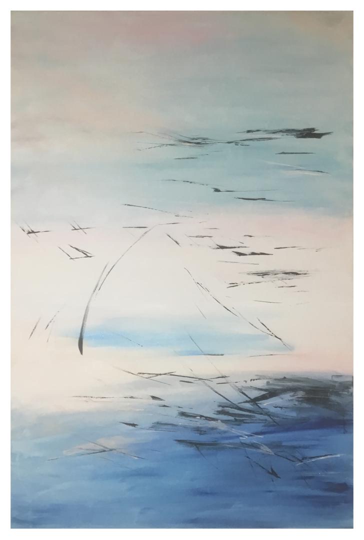 L'étang bleu